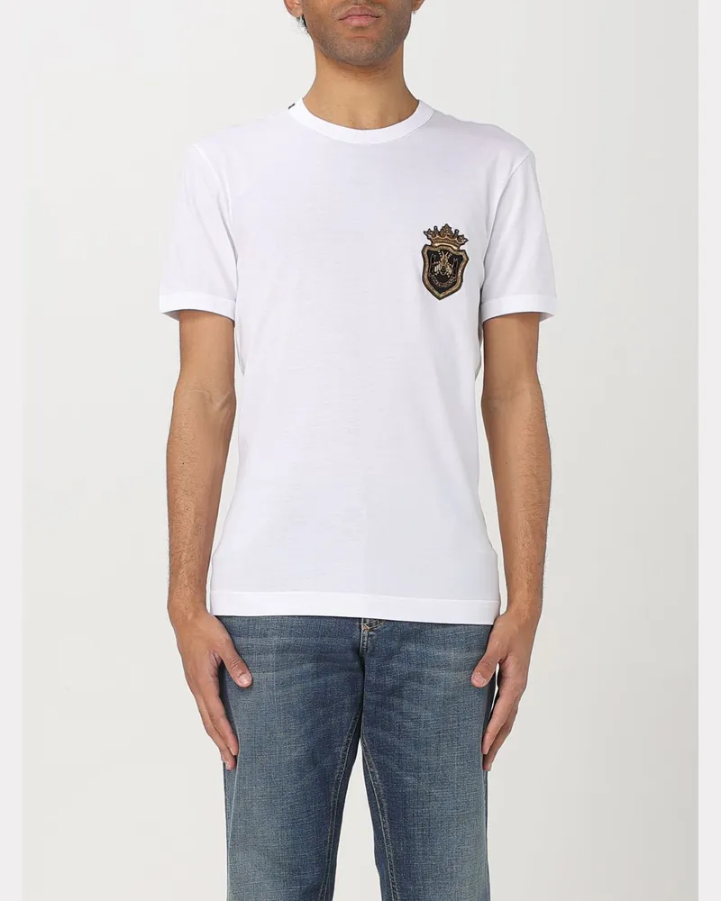 Dolce & Gabbana T-shirt herren Dolce & Gabbana Weiß