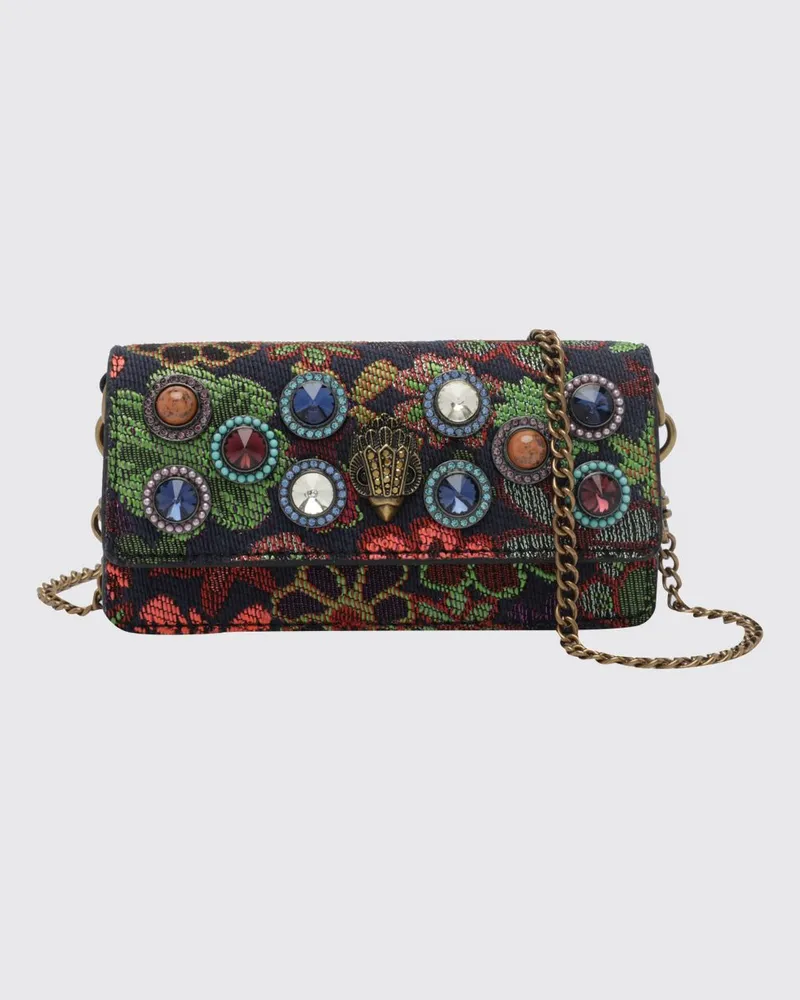 Kurt Geiger Shoreditch Mini-Tasche mit Blumenstickerei und Strass Bunt