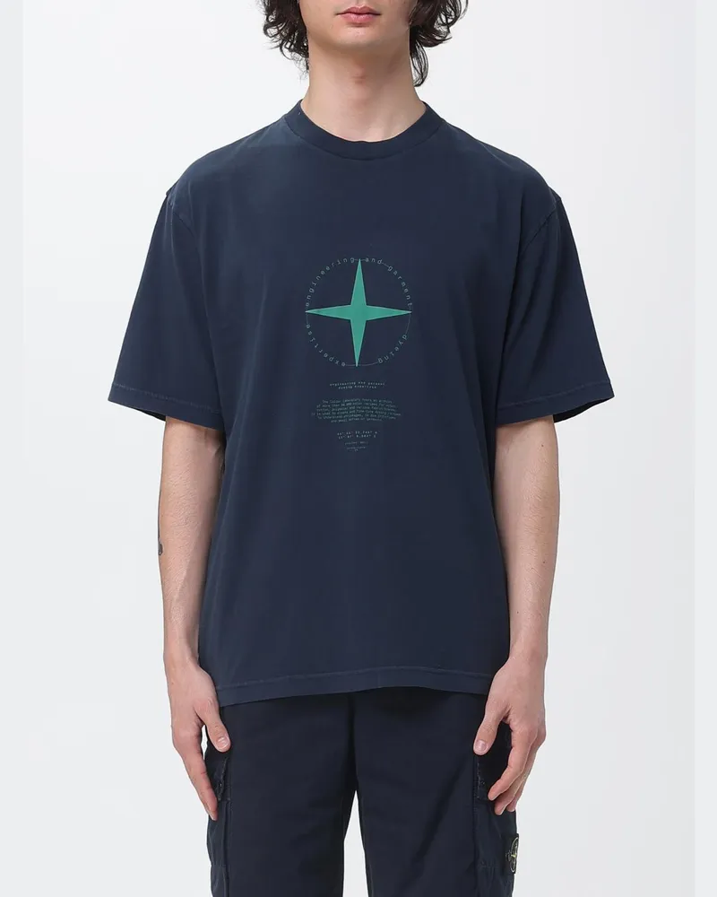 Stone Island T-shirt herren Navy