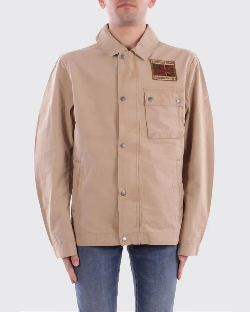 Barbour Mantel herren Beige