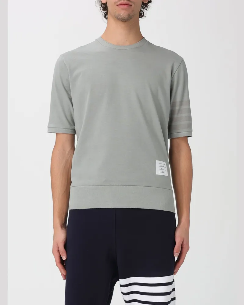 Thom Browne T-shirt herren Grau