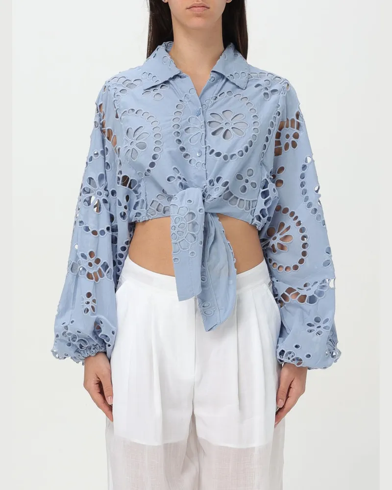 MC2 Saint Barth Hemdbluse damen Hellblau