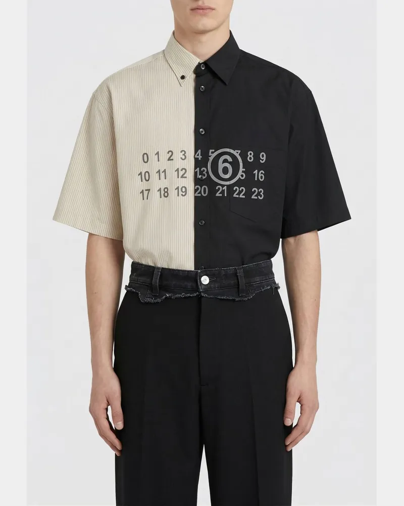 Maison Margiela Hemd herren Schwarz