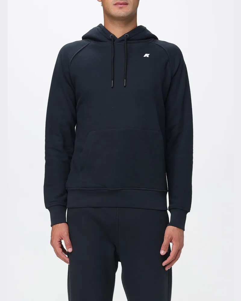 K-Way Sweatshirt herren Schwarz