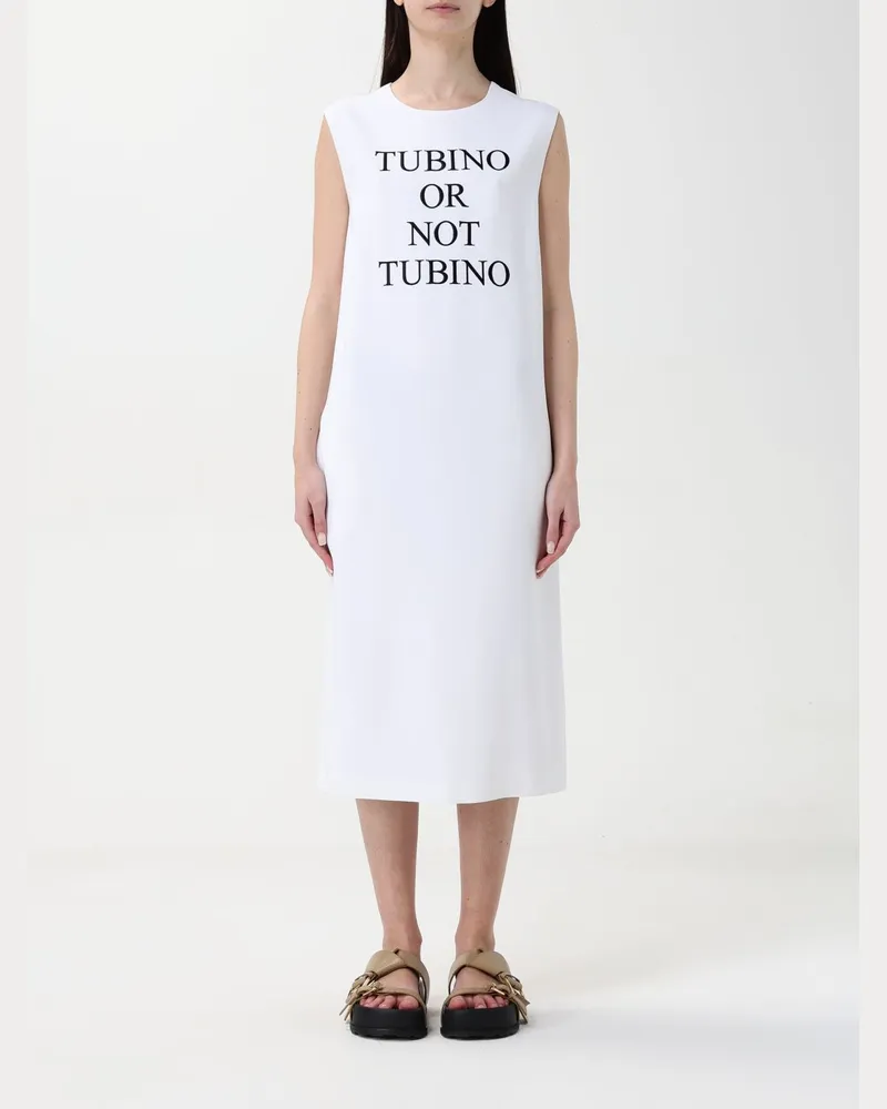 Moschino Kleider damen Weiß