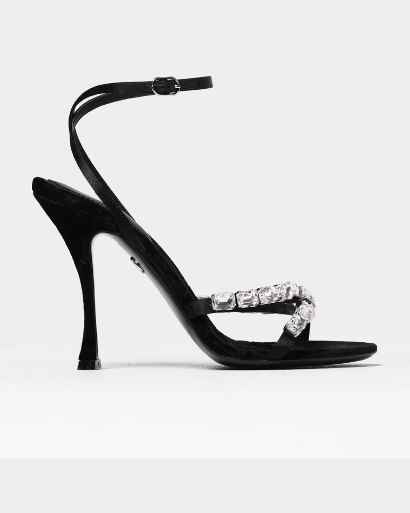 Dolce & Gabbana Sandalen mit absatz damen Dolce & Gabbana Schwarz