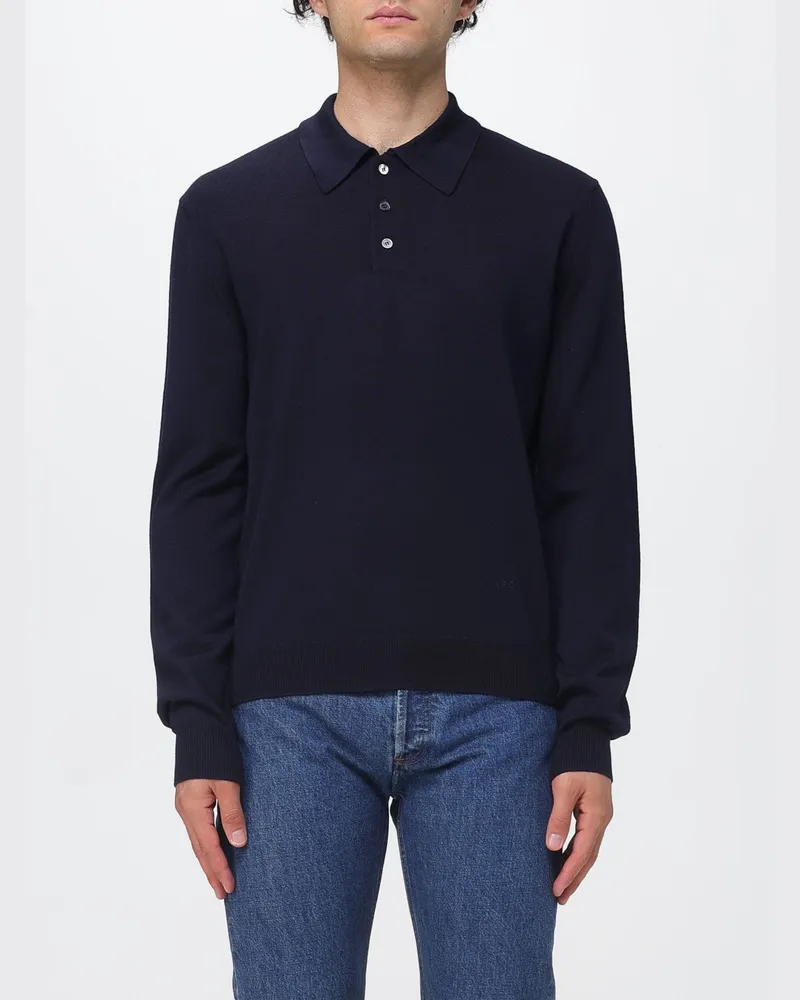 A.P.C. Polo herren Navy
