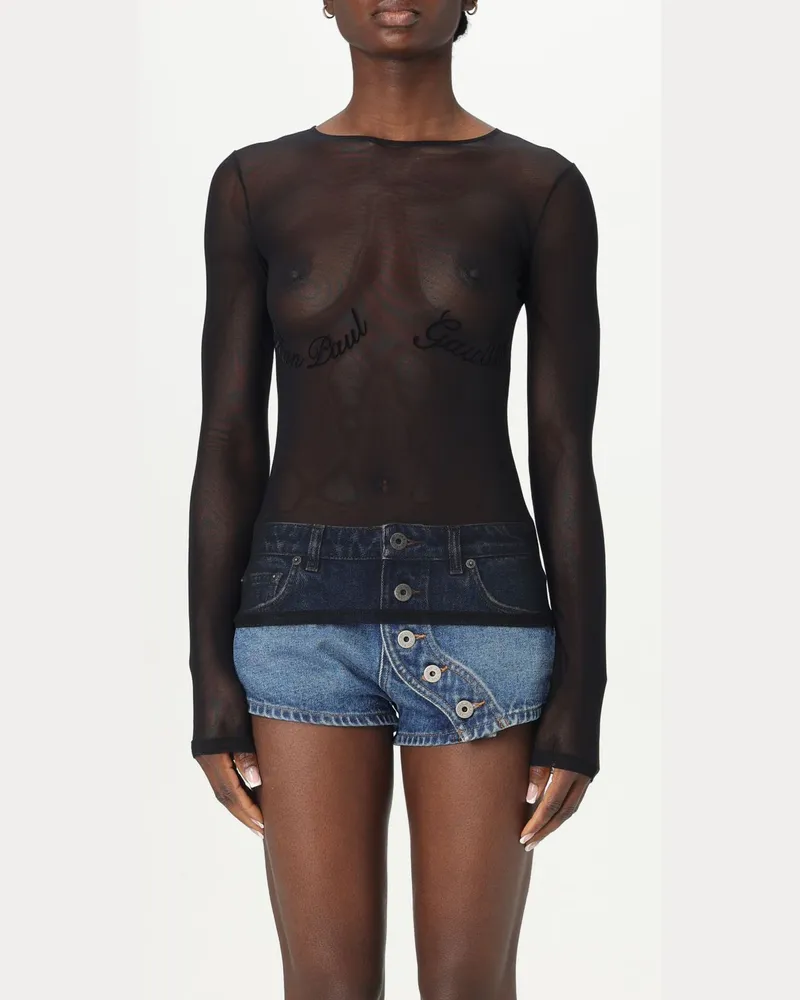 Jean Paul Gaultier Pullover damen Schwarz