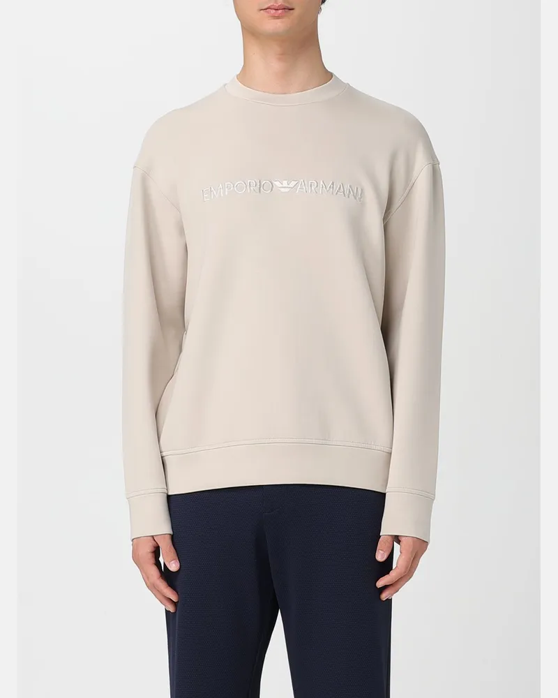 Emporio Armani Sweatshirt herren Silber
