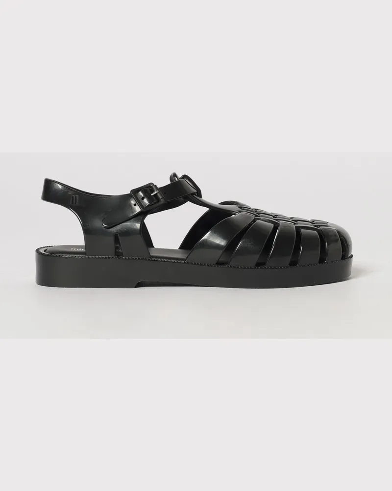 Melissa Possession Fischer-Sandalen aus PVC für Kinder Schwarz