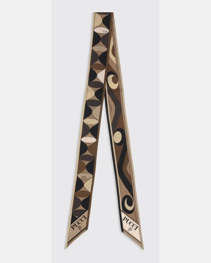 Emilio Pucci Schal damen Schwarz