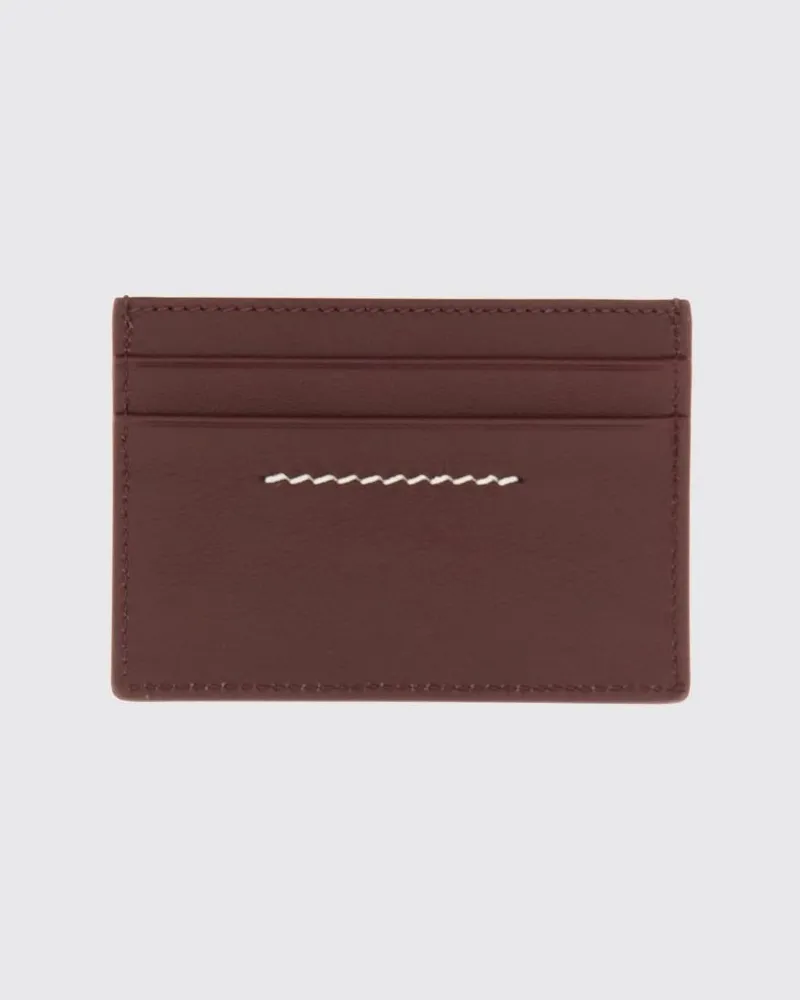 Maison Margiela Portemonnaie herren Burgunderrot