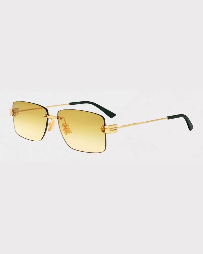 Bottega Veneta Sonnenbrillen herren Gold