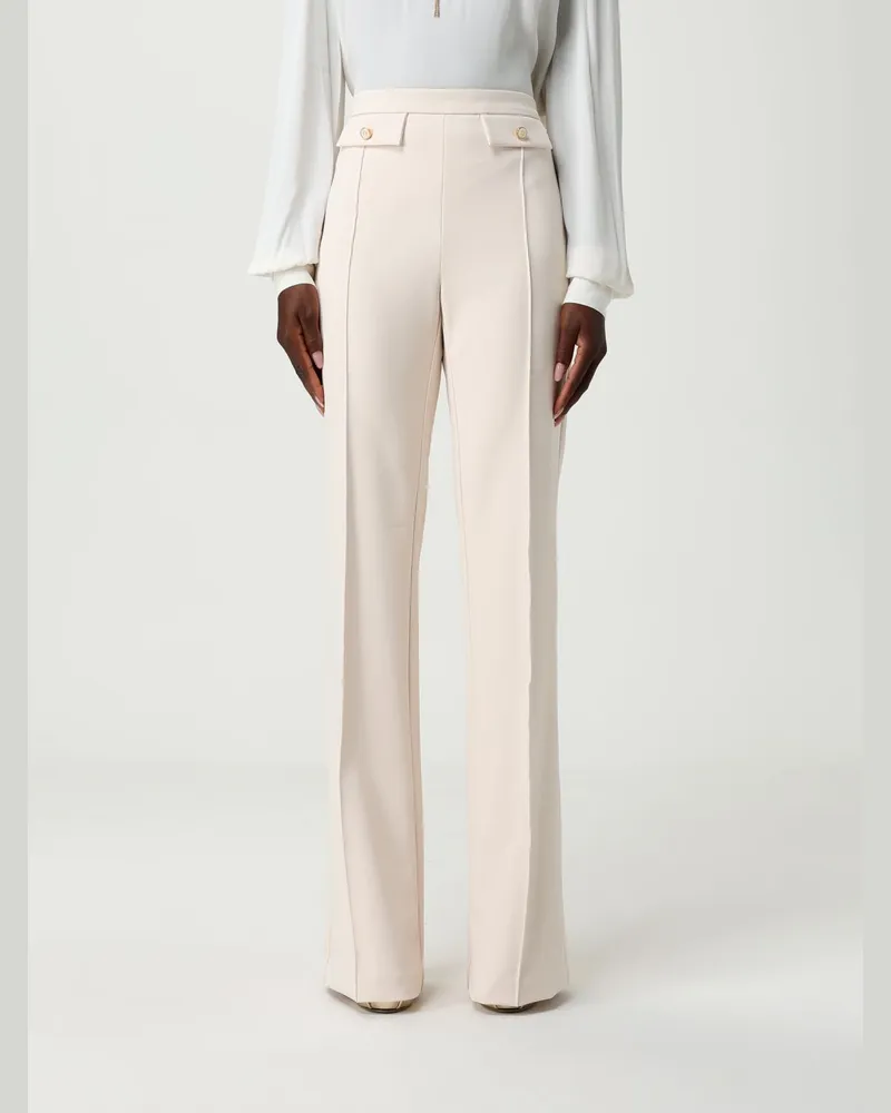 Elisabetta Franchi Hose damen Weiß