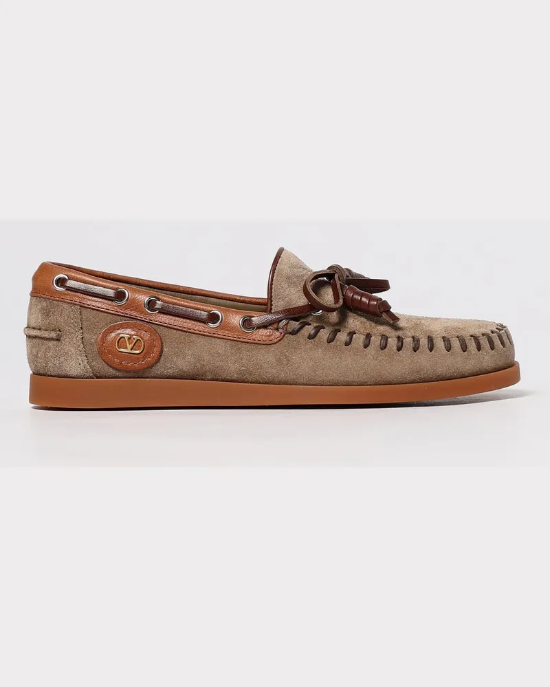 Valentino Garavani Mokassins damen Kaki