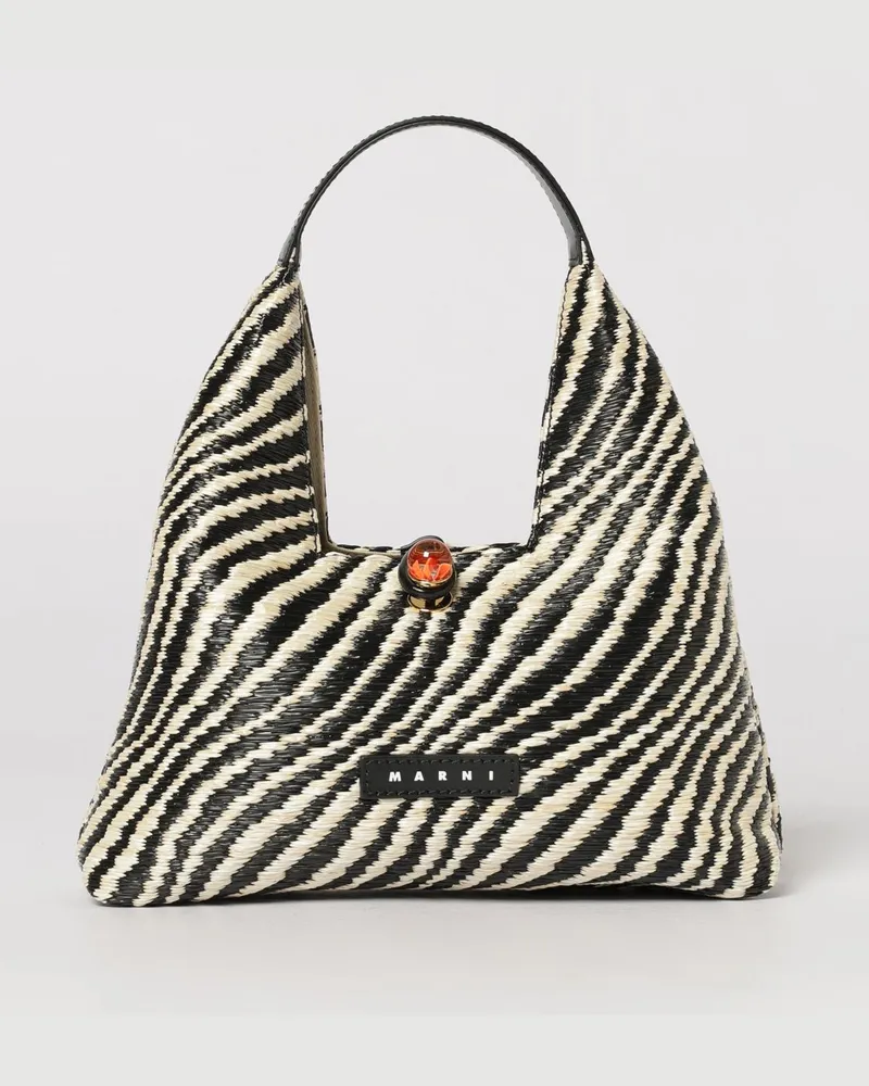 Marni Schultertasche damen Schwarz