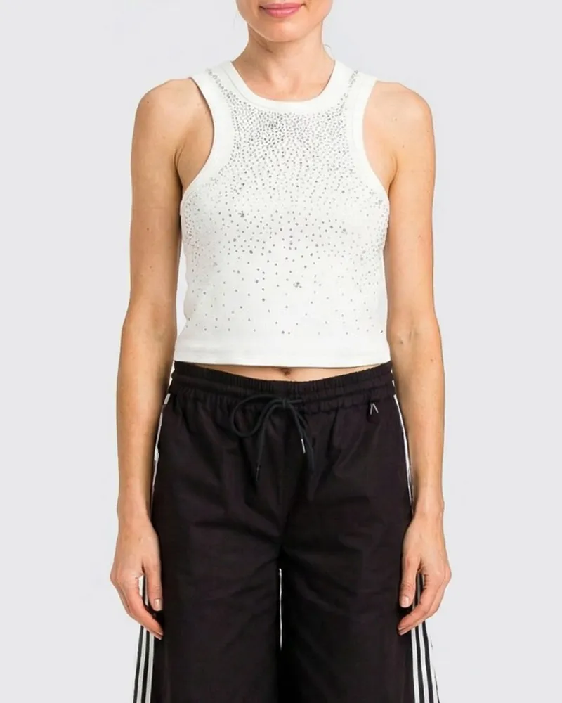 Twin-Set Top damen Weiß