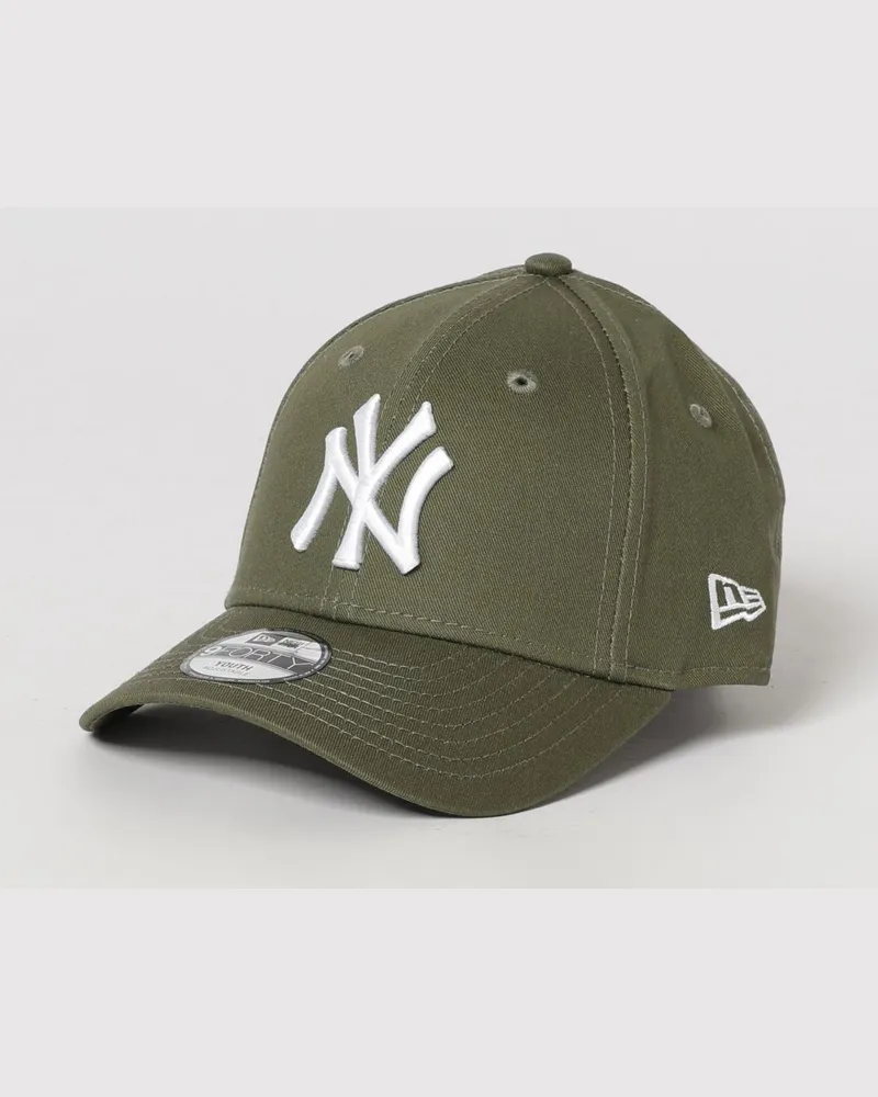New Era 9Forty NY Yankees Baumwoll-Cap für Jungen mit gesticktem Logo Grün