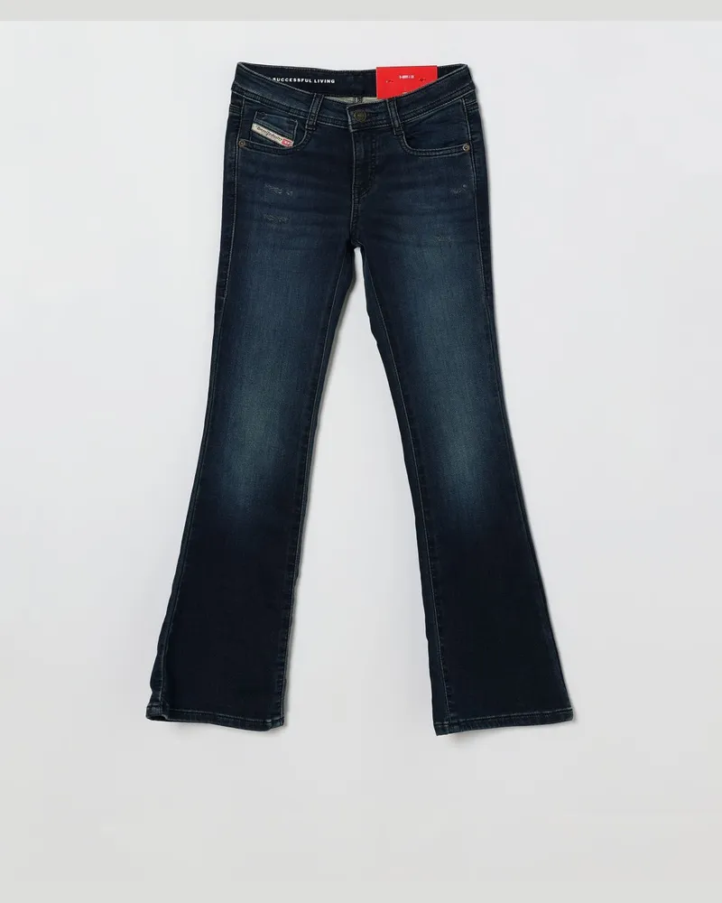 Diesel Ausgestellte Stretch-Jeans Denim