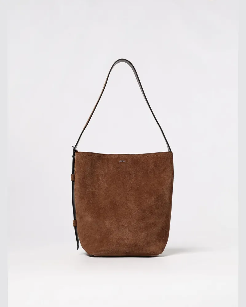 Max Mara Schultertasche damen Braun