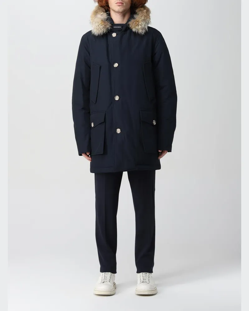 Woolrich Herren Jacke Blau