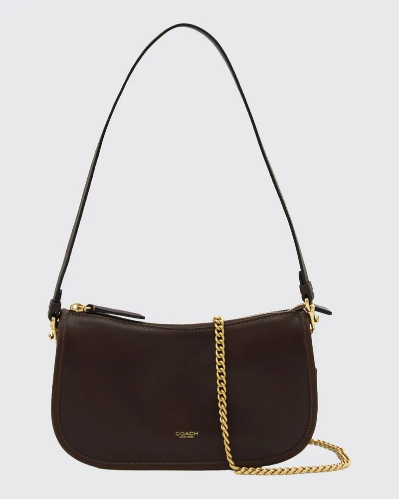 Coach Schultertasche damen Braun