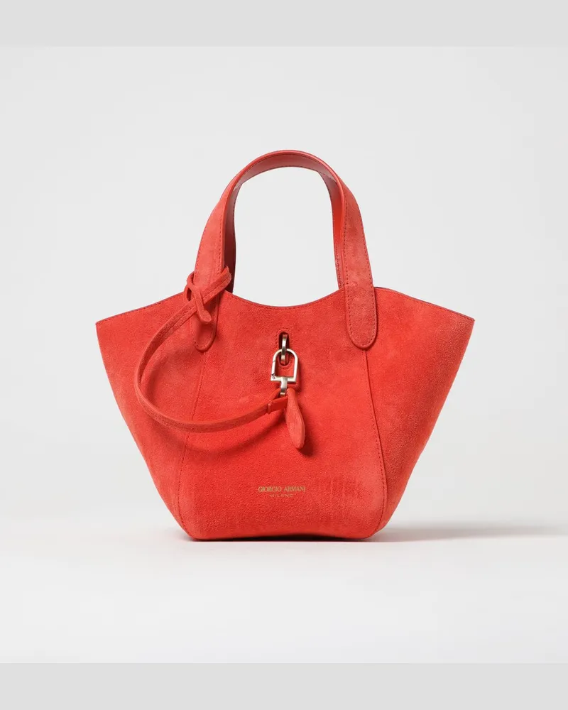 Giorgio Armani Schultertasche damen Orange