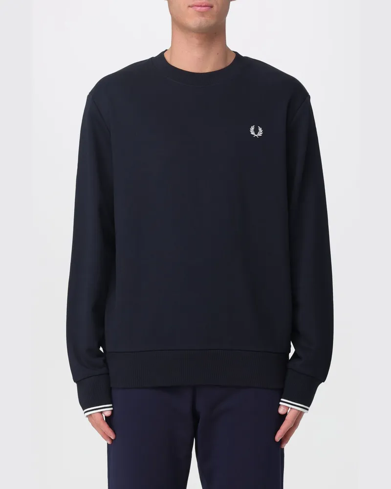 Fred Perry Sweatshirt herren Schwarz