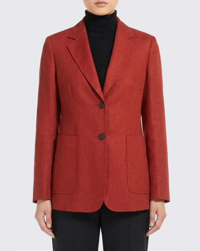 Max Mara Jacke damen Rot