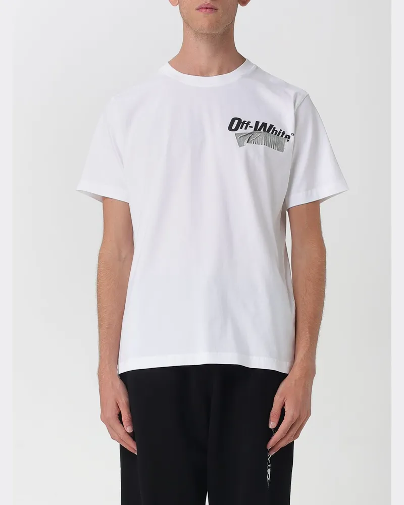 OFF-WHITE T-shirt herren Weiß