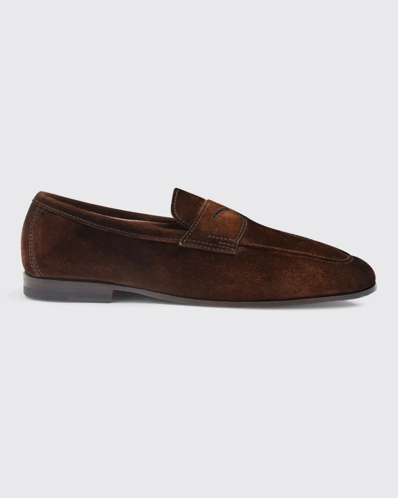 Santoni Schuhe herren Dark