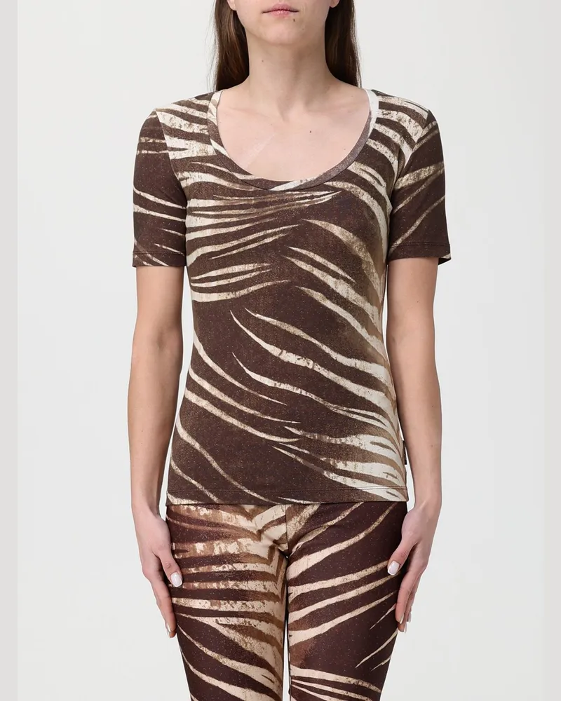 Just Cavalli T-shirt damen Braun
