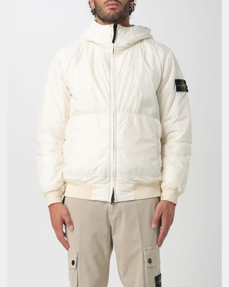 Stone Island Jacke herren Weiß