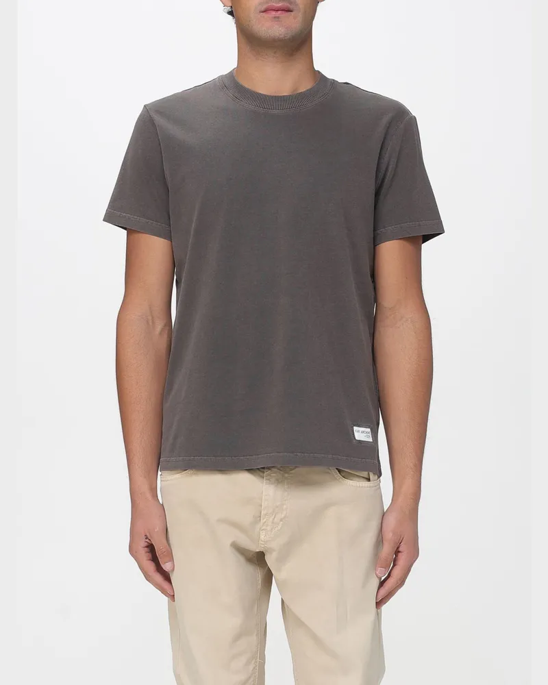 Fay T-shirt herren Braun
