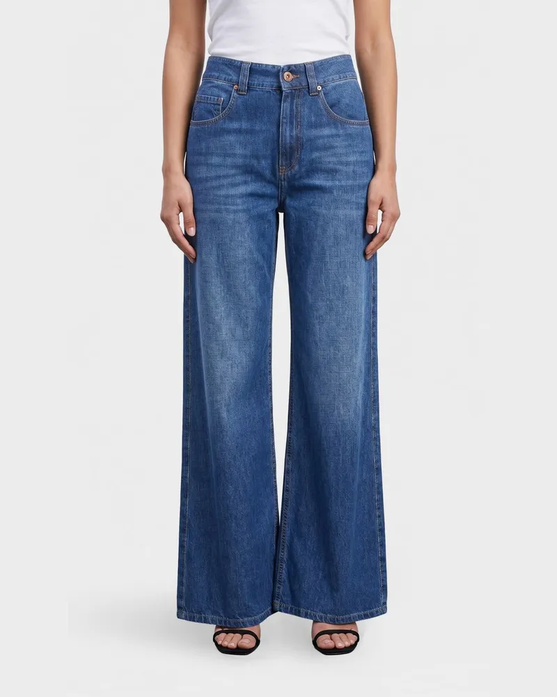 Brunello Cucinelli Hose damen Blau