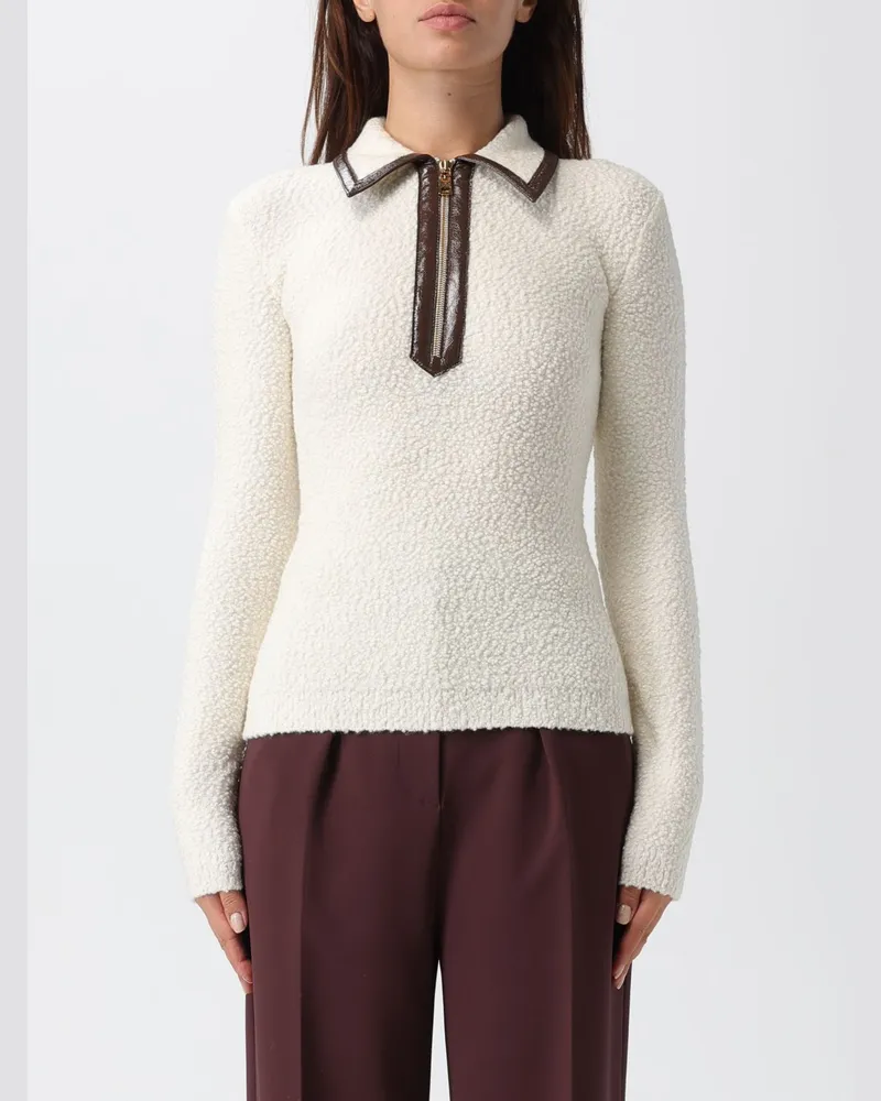 Elisabetta Franchi Pullover damen Weiß