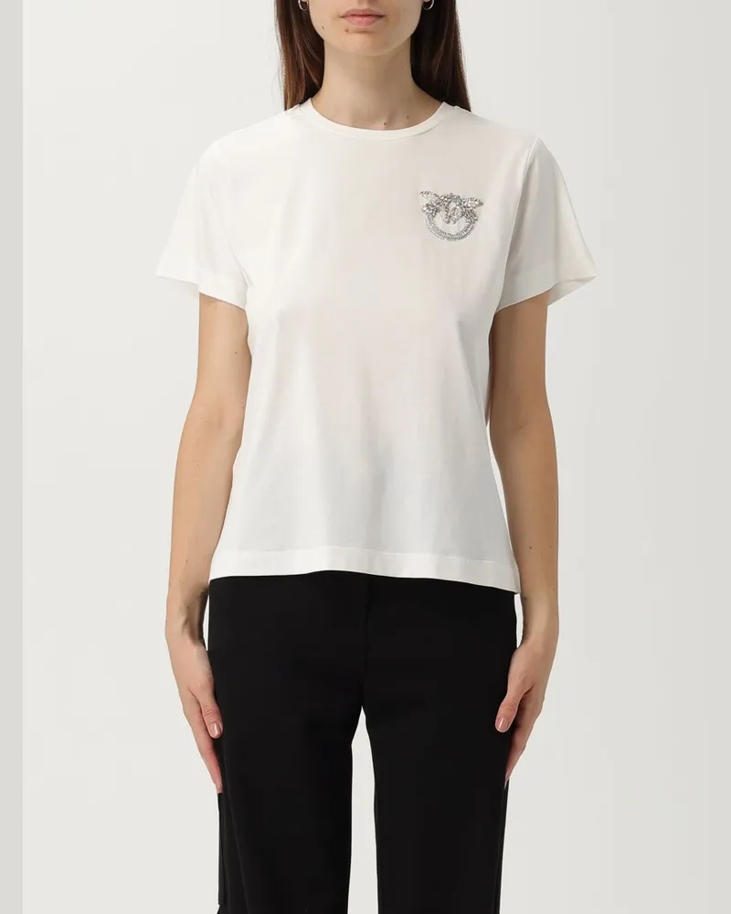 Pinko T-shirt damen Weiß
