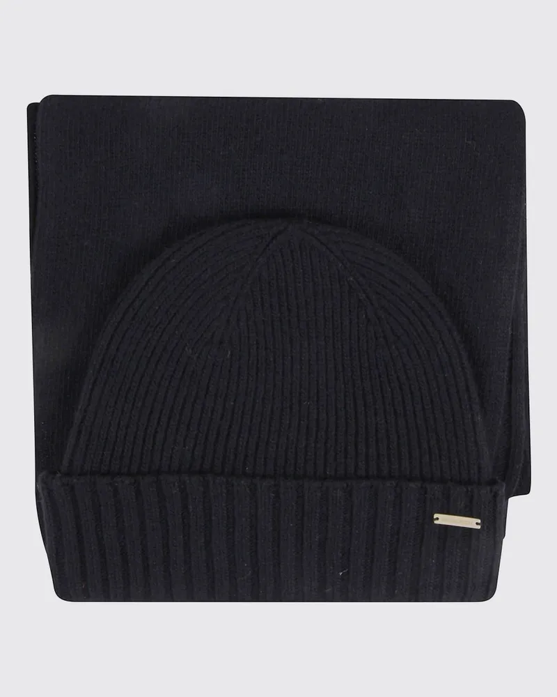 Woolrich Schal damen Schwarz