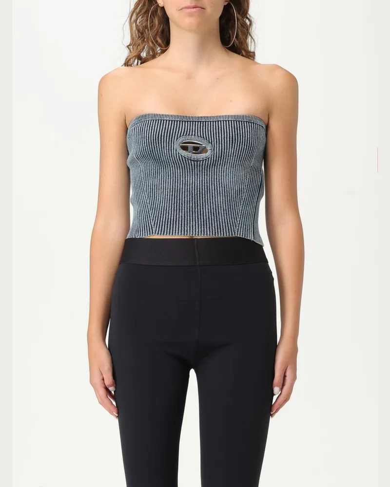 Diesel Top damen Blau