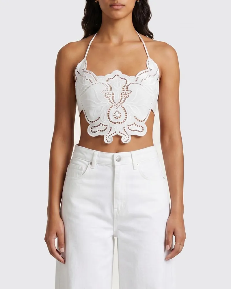 Blumarine Top damen Weiß