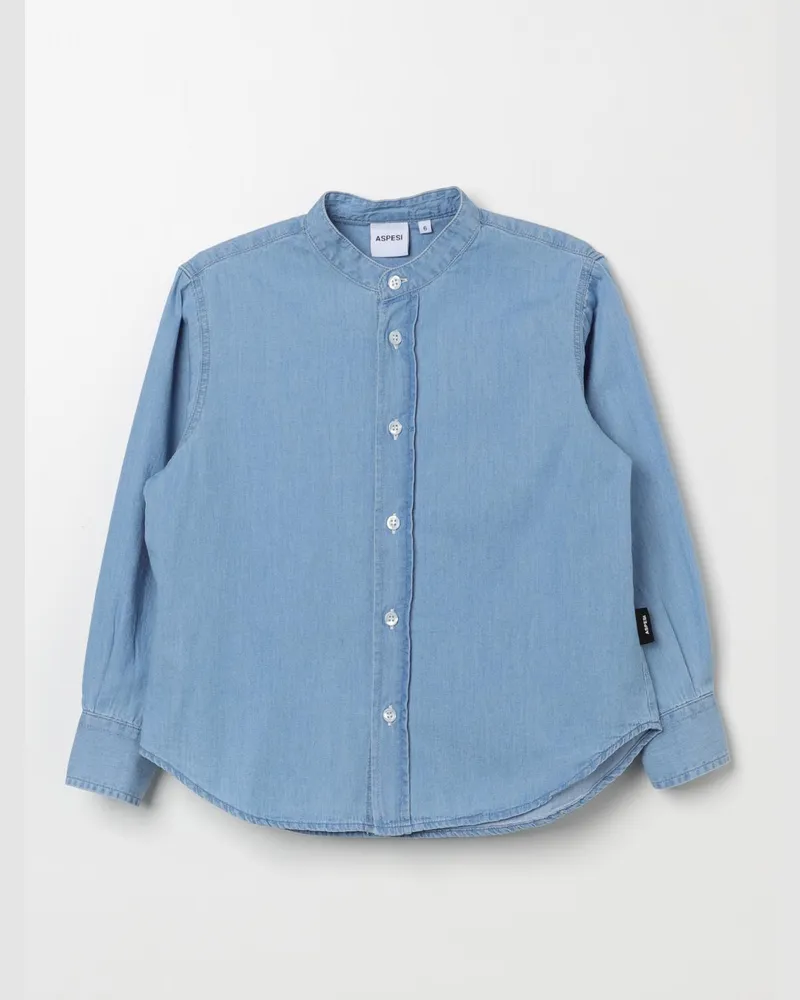 ASPESI Hemd kinder Blau