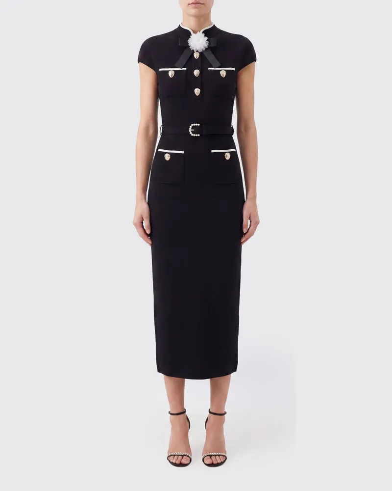 Self-Portrait Kleid damen Schwarz