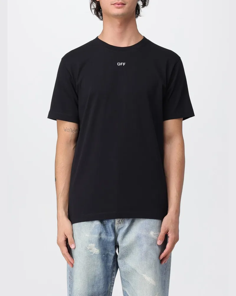OFF-WHITE T-shirt herren Schwarz