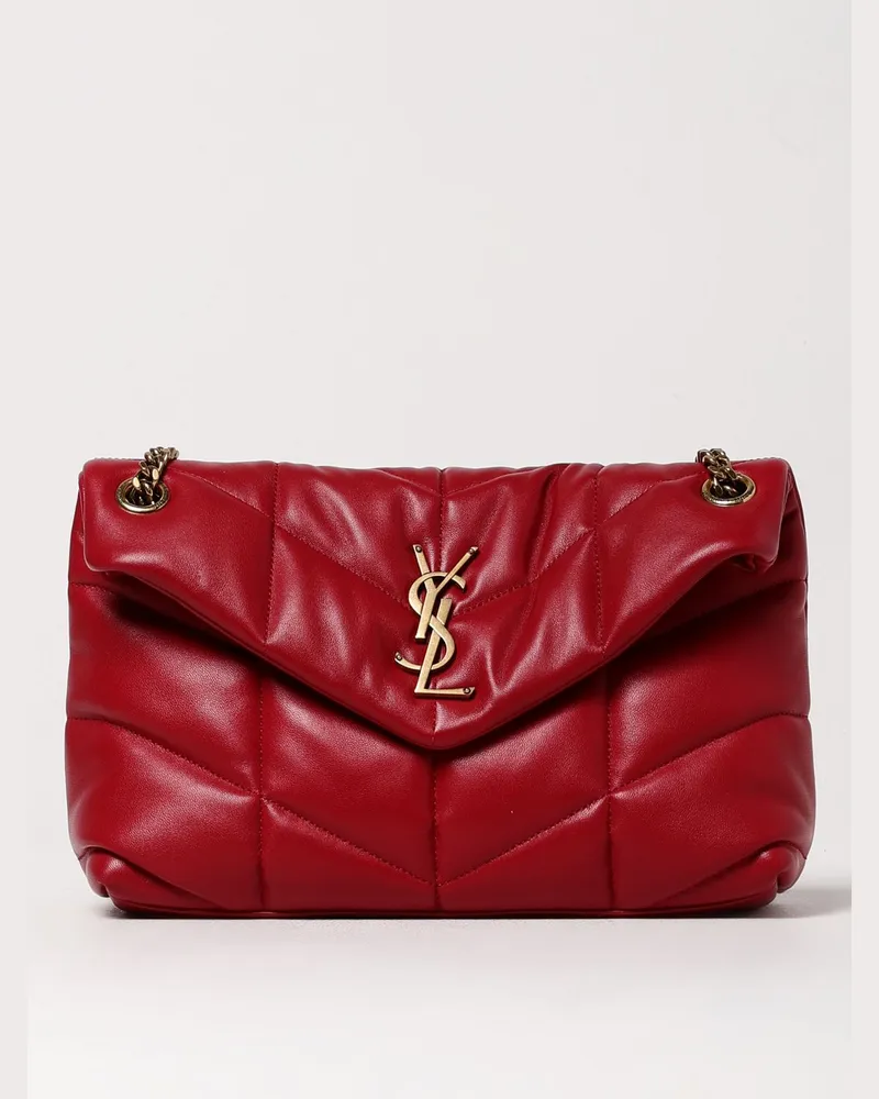 Saint Laurent Schultertasche damen Rot