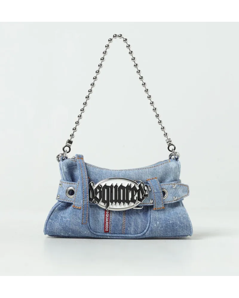 Dsquared2 Schultertasche Blau