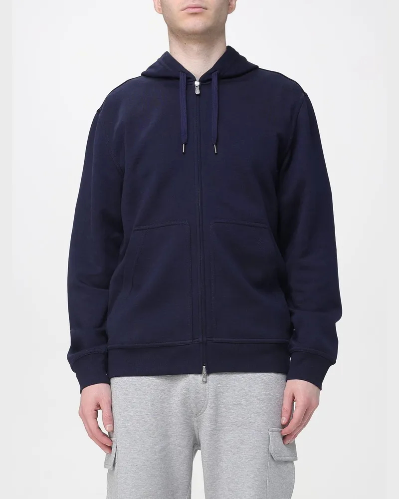 Brunello Cucinelli Sweatshirt herren Blau