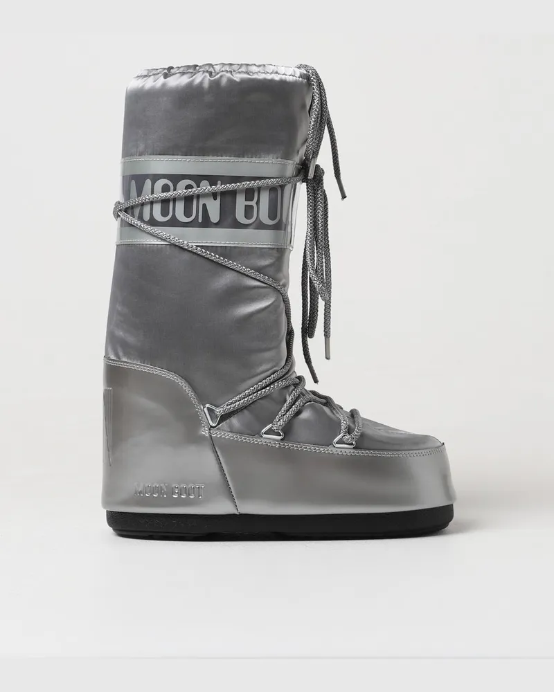 Moon Boot Schuhe damen Silber