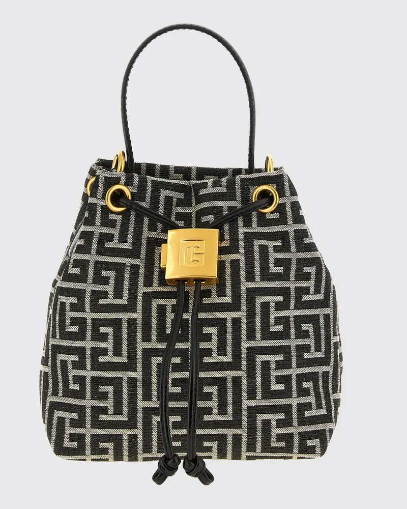 Balmain Handtasche damen Weiß