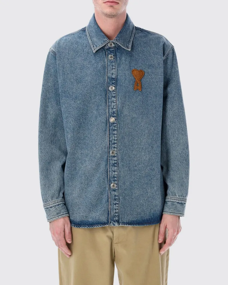 AMI Paris Hemd herren Blau