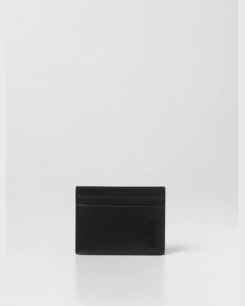 Saint Laurent Portmonnaie herren Schwarz